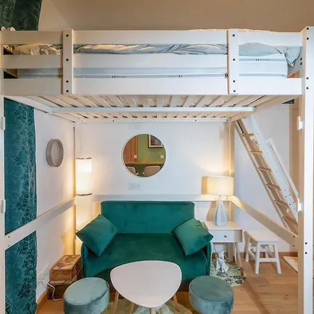 Apartman La Toulousaine Insolite Pres Du Metro Gare Matabiau Toulouse